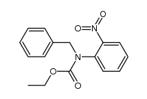 ethyl benzyl(2-nitrophenyl)carbamate结构式