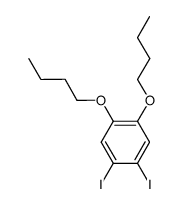 1,2-dibutoxy-4,5-diiodobenzene Structure