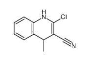 2-chloro-3-cyano-4-methyl-1,4-dihydroquinoline Structure