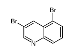 3,5-二溴喹啉结构式