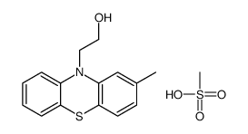 methanesulfonic acid,2-(2-methylphenothiazin-10-yl)ethanol结构式