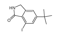 5-tert-butyl-7-iodoisoindolinone Structure