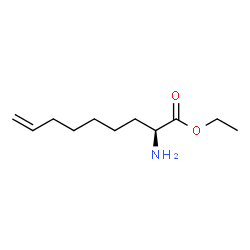 (S)-ethyl 2-aminonon-8-enoate structure