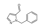 2-BENZYL-2H-PYRAZOLE-3-CARBALDEHYDE structure