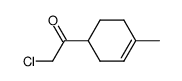 Ketone, chloromethyl 4-methyl-3-cyclohexen-1-yl (6CI,7CI,8CI)结构式