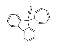 9-cyclohepta-2,4,6-trien-1-ylfluorene-9-carbonitrile结构式