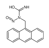 1-(anthracen-9-ylmethyl)-1-nitrosourea结构式