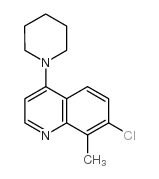 7-氯-8-甲基-4-(哌啶-1-基)喹啉图片