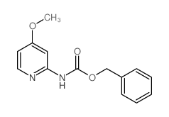 Benzyl (4-methoxypyridin-2-yl)carbamate Structure