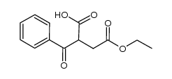 2-benzoyl-4-ethoxy-4-oxobutanoic acid Structure