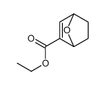 7-Oxabicyclo[2.2.1]hept-2-ene-2-carboxylic acid, ethyl ester Structure