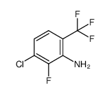 3-chloro-2-fluoro-6-(trifluoromethyl)aniline Structure