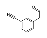 3-(2-氧代乙基)苯甲腈结构式