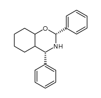 cis-2,4-diphenyl-trans-4a,8a-perhydrobenz-1,3-oxazine Structure