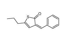 (3E)-3-benzylidene-5-propylthiophen-2-one结构式