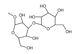 methyl 3-O-talopyranosyltalopyranoside结构式