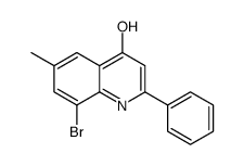 8-Bromo-4-hydroxy-6-methyl-2-phenylquinoline picture