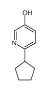 6-cyclopentylpyridin-3-ol Structure