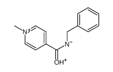 N-benzyl-1-methylpyridin-1-ium-4-carboxamide Structure