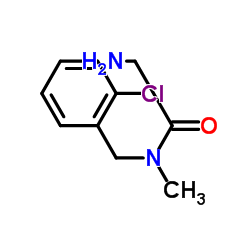 N-(2-Chlorobenzyl)-N-methylglycinamide Structure