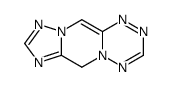 6H-[1,2,4]Triazolo[1,5:4,5]pyrazino[1,2-b]-1,2,4,5-tetrazine(9CI) Structure