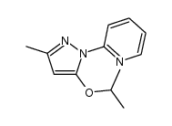 2-(5-isopropoxy-3-methyl-1H-pyrazol-1-yl)pyridine结构式