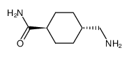 Cyclohexanecarboxamide, 4-(aminomethyl)-, trans- (9CI)结构式