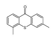 3,5-dimethylthioxanthen-9-one结构式