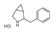 2-Benzyl-3-azabicyclo[3.1.0]hexane hydrochloride (1:1) Structure