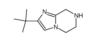 IMidazo[1,2-a]pyrazine, 2-(1,1-dimethylethyl)-5,6,7,8-tetrahydro-结构式