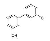 5-(3-chlorophenyl)pyridin-3-ol结构式