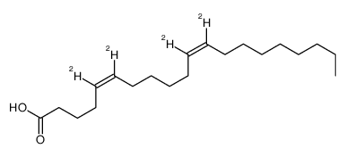 (Z,Z)-5,11-Eicosadienoic Acid Structure