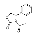 (S)-3-acetyl-4-phenyl-1,3-oxazolidin-2-one Structure