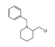1-benzyl-2-(chloromethyl)piperidine Structure