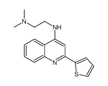 N',N'-dimethyl-N-(2-thiophen-2-ylquinolin-4-yl)ethane-1,2-diamine picture