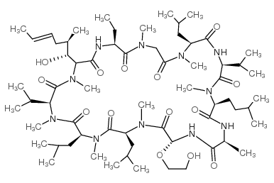 Oxeclosporin Structure