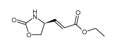 (S,E)-ethyl 3-(2-oxooxazolidin-4-yl)acrylate Structure