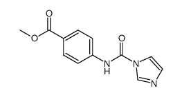 methyl 4-[(1H-imidazol-1-ylcarbonyl)amino]benzoate Structure