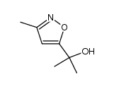 2-(3-methyl-5-isoxazolyl)-2-propanol Structure