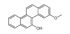 3-methoxychrysen-5-ol Structure