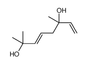 (6S)-2,6-dimethylocta-3,7-diene-2,6-diol Structure