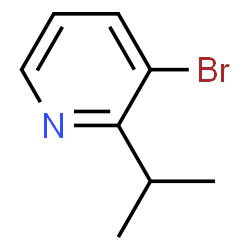 3-Bromo-2-isopropylpyridine structure