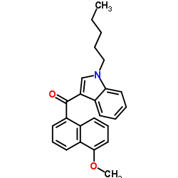 JWH 081 5-methoxynaphthyl isomer结构式