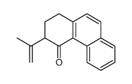 3-prop-1-en-2-yl-2,3-dihydro-1H-phenanthren-4-one结构式