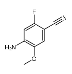 2-氟-4-氨基-5-甲氧基苯腈图片