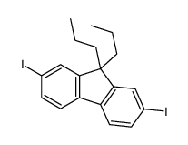 2,7-diiodo-9,9-dipropylfluorene Structure