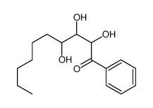 2,3,4-trihydroxy-1-phenyldecan-1-one结构式