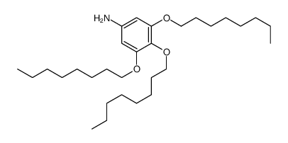 3,4,5-trioctoxyaniline Structure