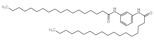 Octadecanamide,N,N'-1,3-phenylenebis- Structure