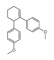 2,3-Bis(p-methoxyphenyl)-1-cyclohexene结构式